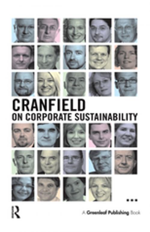 Cover of the book Cranfield on Corporate Sustainability by David Grayson, Taylor and Francis