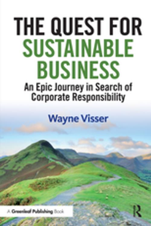 Cover of the book The Quest for Sustainable Business by Wayne Visser, Taylor and Francis