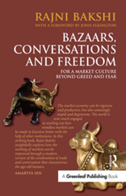 Cover of the book Bazaars, Conversations and Freedom by Rajni Bakshi, Taylor and Francis
