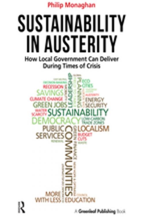 Cover of the book Sustainability in Austerity by Philip Monaghan, Taylor and Francis