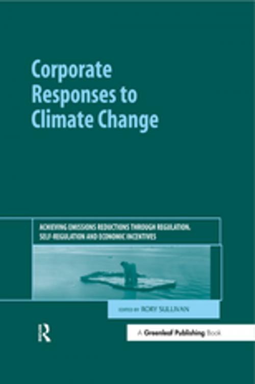 Cover of the book Corporate Responses to Climate Change by Rory Sullivan, Taylor and Francis