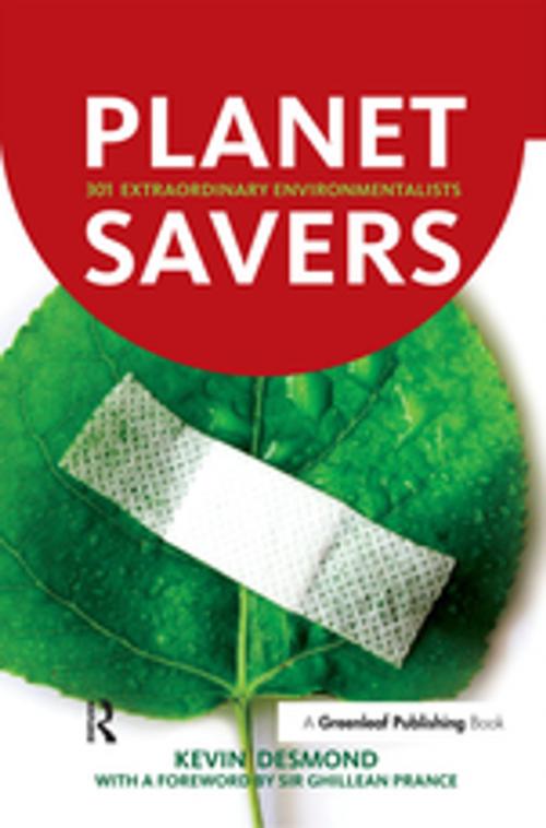 Cover of the book Planet Savers by Kevin Desmond, Taylor and Francis