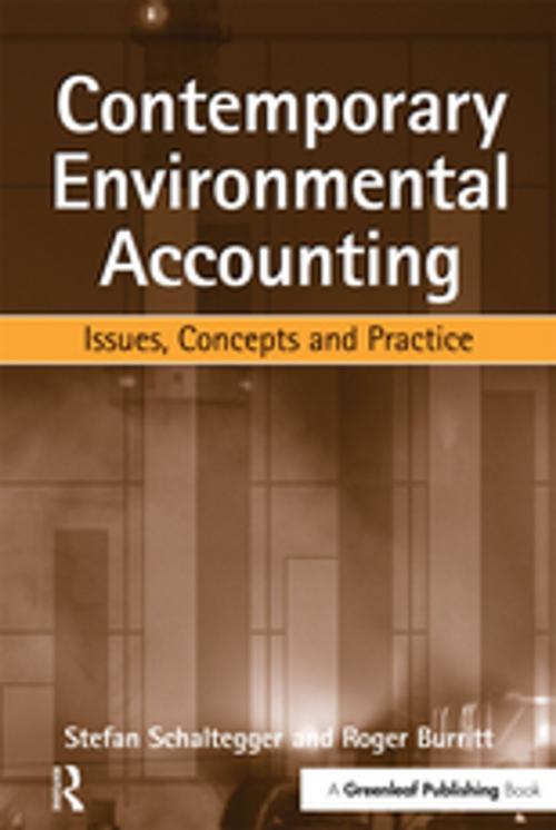 Cover of the book Contemporary Environmental Accounting by Stefan Schaltegger, Roger Burritt, Taylor and Francis