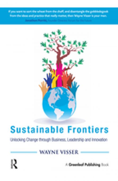 Cover of the book Sustainable Frontiers by Wayne Visser, Taylor and Francis