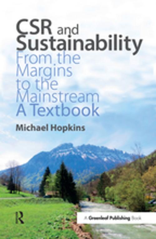 Cover of the book CSR and Sustainability by , Taylor and Francis