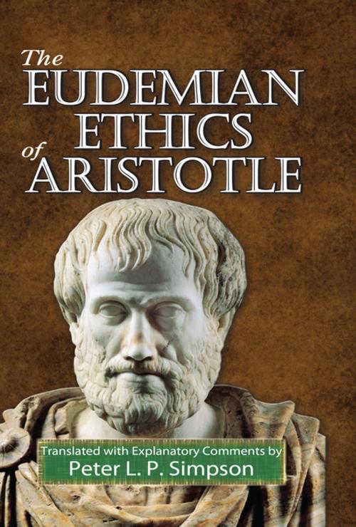 Cover of the book The Eudemian Ethics of Aristotle by Peter L. P. Simpson, Taylor and Francis