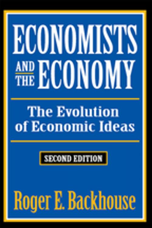 Cover of the book Economists and the Economy by William J. Barber, Taylor and Francis