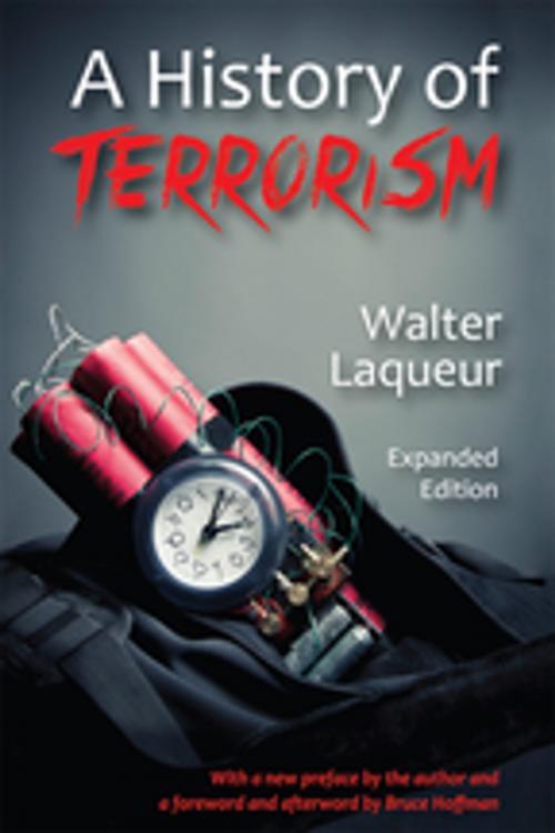 Cover of the book A History of Terrorism by Andrew White, Taylor and Francis