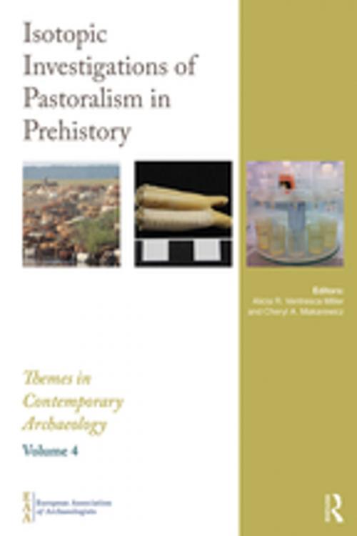 Cover of the book Isotopic Investigations of Pastoralism in Prehistory by , Taylor and Francis