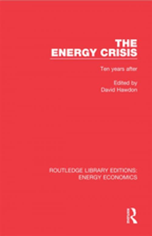 Cover of the book The Energy Crisis by , Taylor and Francis
