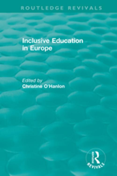 Cover of the book Inclusive Education in Europe by , Taylor and Francis