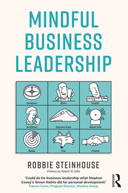 Cover of the book Mindful Business Leadership by Robbie Steinhouse, Taylor and Francis
