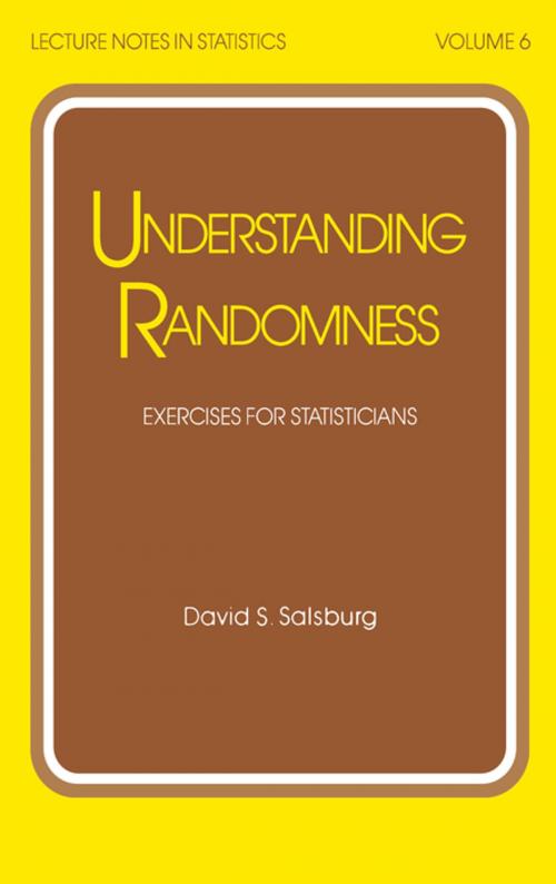Cover of the book Understanding Randomness by Salsburg, CRC Press