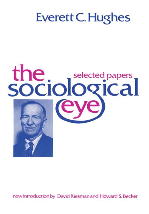 Cover of the book The Sociological Eye by Florian Znaniecki, Taylor and Francis