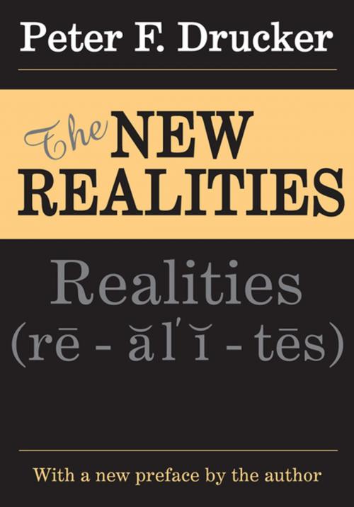 Cover of the book The New Realities by William A. Donohue, Taylor and Francis