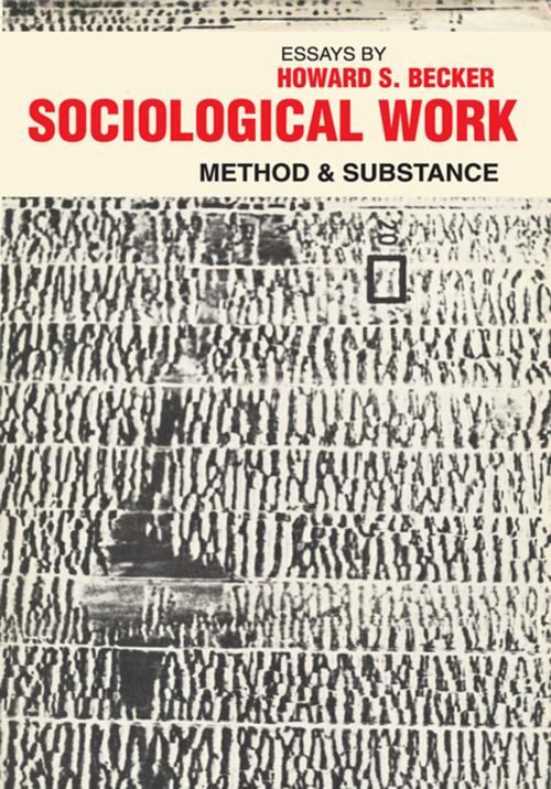 Cover of the book Sociological Work by Fanny Ginor, Taylor and Francis