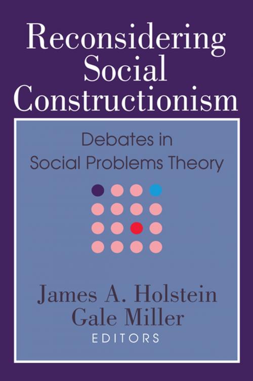 Cover of the book Reconsidering Social Constructionism by Gale Miller, Taylor and Francis
