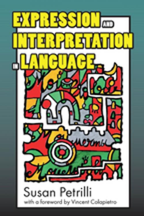 Cover of the book Expression and Interpretation in Language by Susan Petrilli, Taylor and Francis