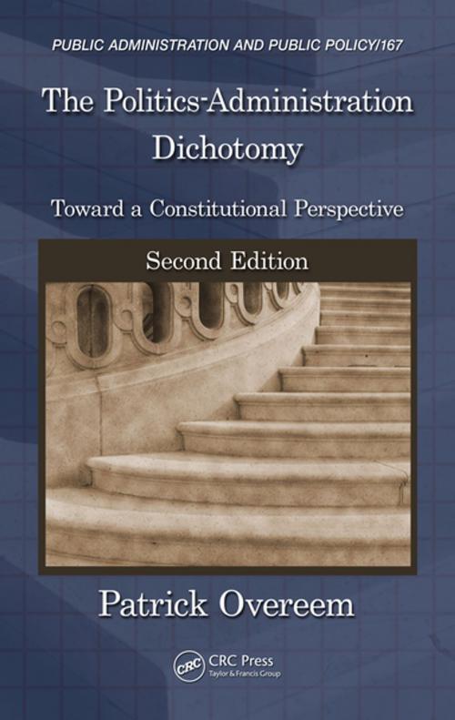 Cover of the book The Politics-Administration Dichotomy by Patrick Overeem, Taylor and Francis