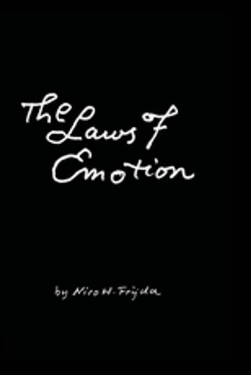 Cover of the book The Laws of Emotion by Nico H. Frijda, Taylor and Francis