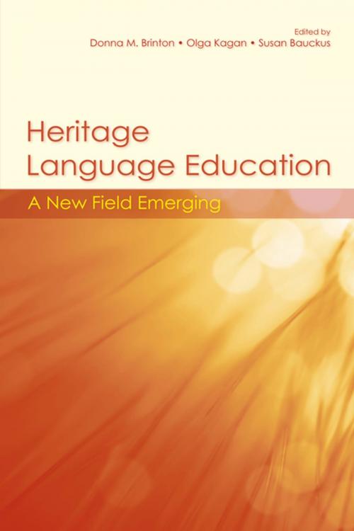 Cover of the book Heritage Language Education by , Taylor and Francis