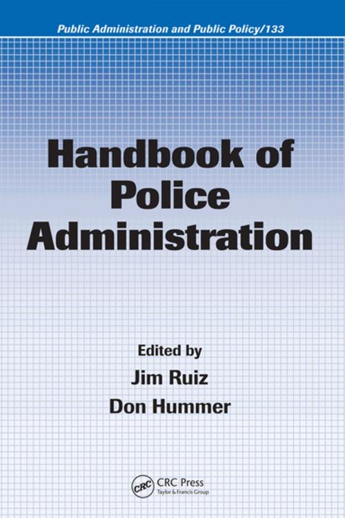Cover of the book Handbook of Police Administration by , Taylor and Francis