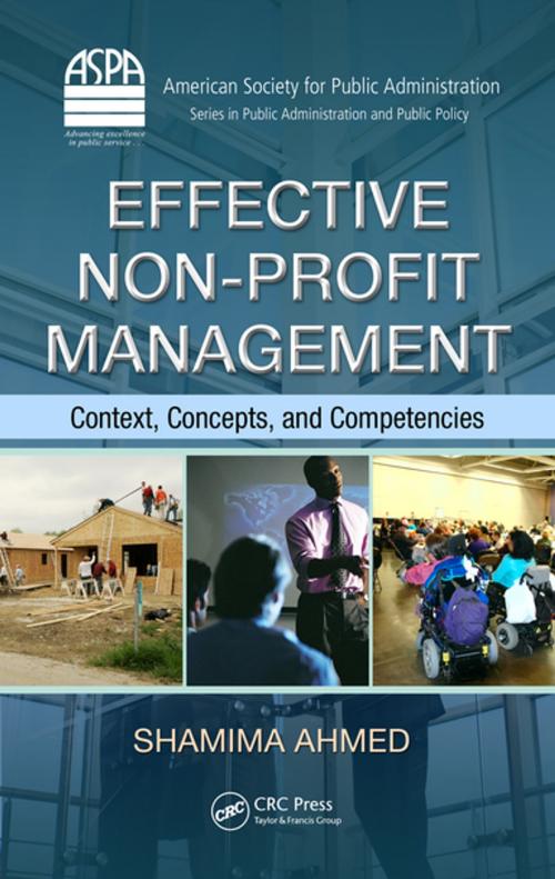 Cover of the book Effective Non-Profit Management by Shamima Ahmed, Taylor and Francis