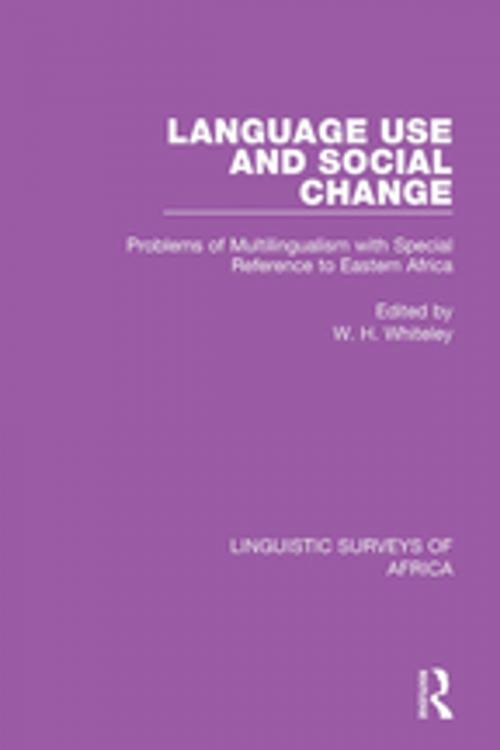 Cover of the book Language Use and Social Change by , Taylor and Francis