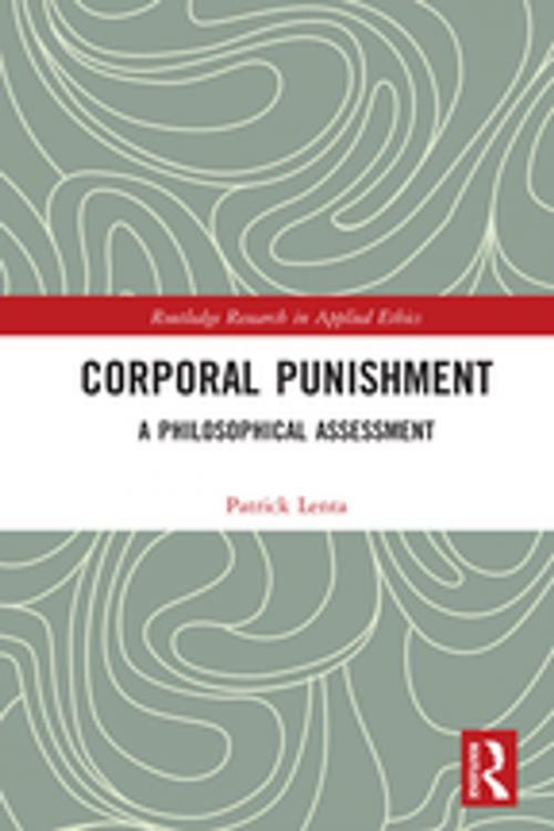 Cover of the book Corporal Punishment by Patrick Lenta, Taylor and Francis