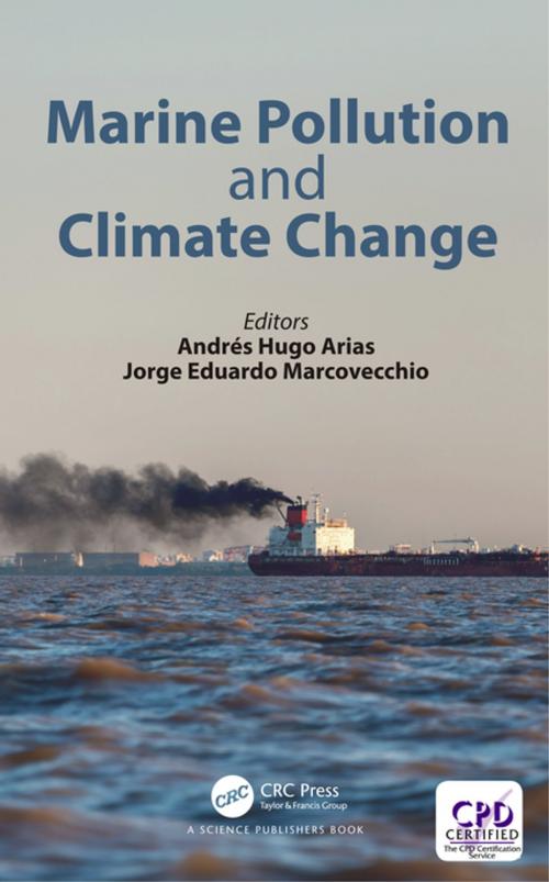 Cover of the book Marine Pollution and Climate Change by , CRC Press