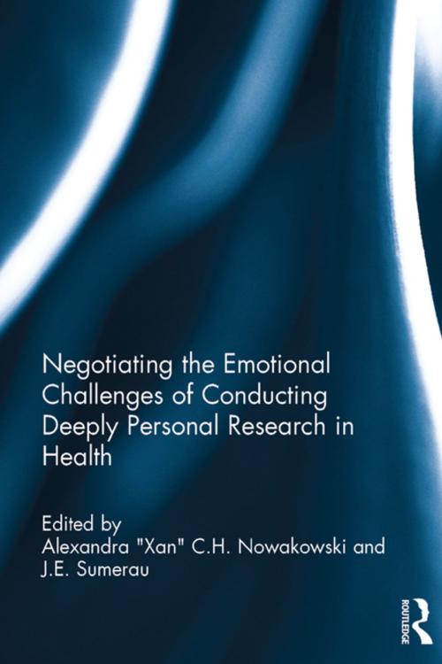Cover of the book Negotiating the Emotional Challenges of Conducting Deeply Personal Research in Health by , Taylor and Francis