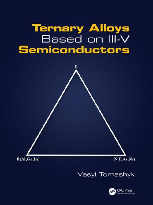 Cover of the book Ternary Alloys Based on III-V Semiconductors by Vasyl Tomashyk, CRC Press