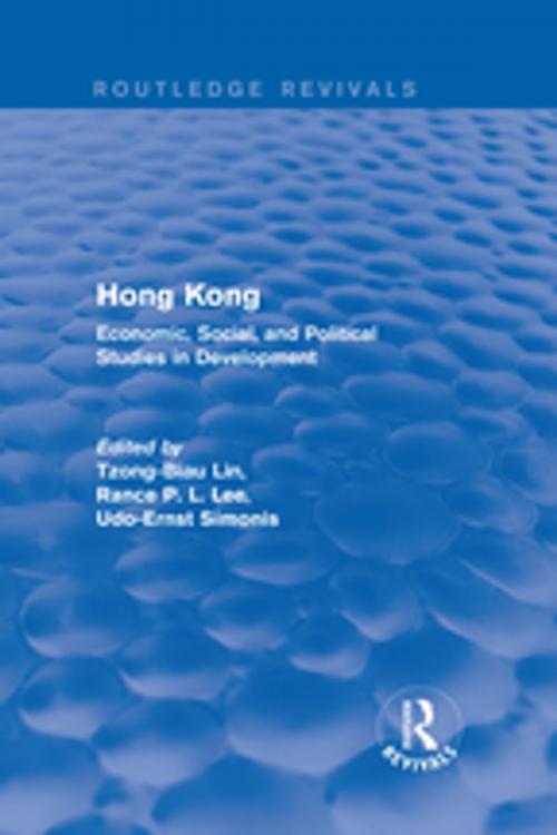 Cover of the book Hong Kong: Economic, Social, and Political Studies in Development, with a Comprehensive Bibliography by Tzong-Biau Lin, Udo Ernst Simonis, Lily Xiao Hong Lee, Taylor and Francis