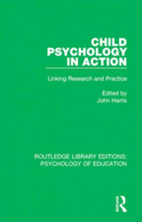 Cover of the book Child Psychology in Action by , Taylor and Francis