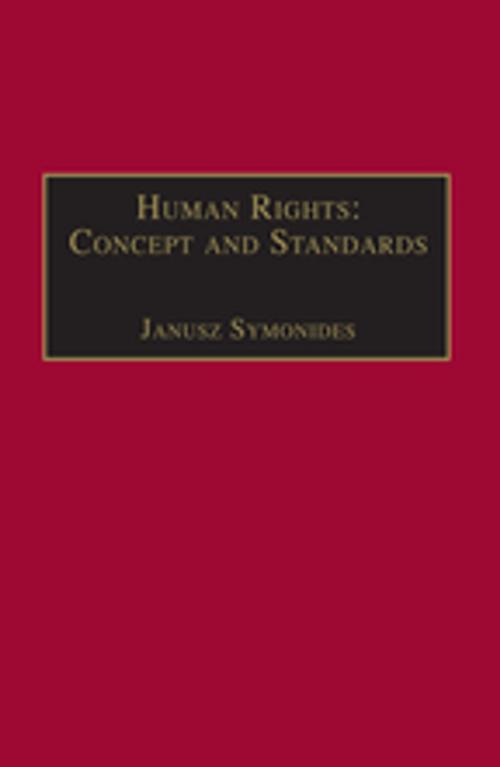 Cover of the book Human Rights: Concept and Standards by , Taylor and Francis