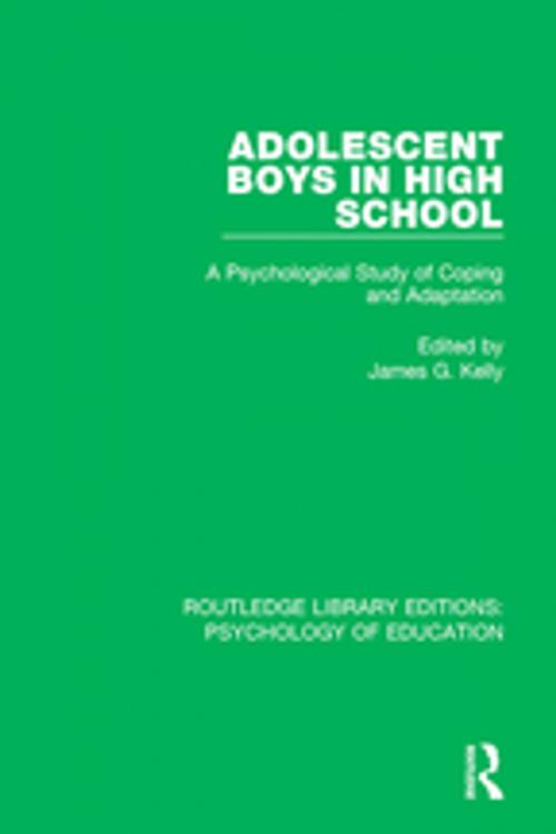 Cover of the book Adolescent Boys in High School by , Taylor and Francis