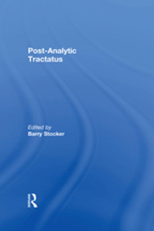 Cover of the book Post-Analytic Tractatus by , Taylor and Francis