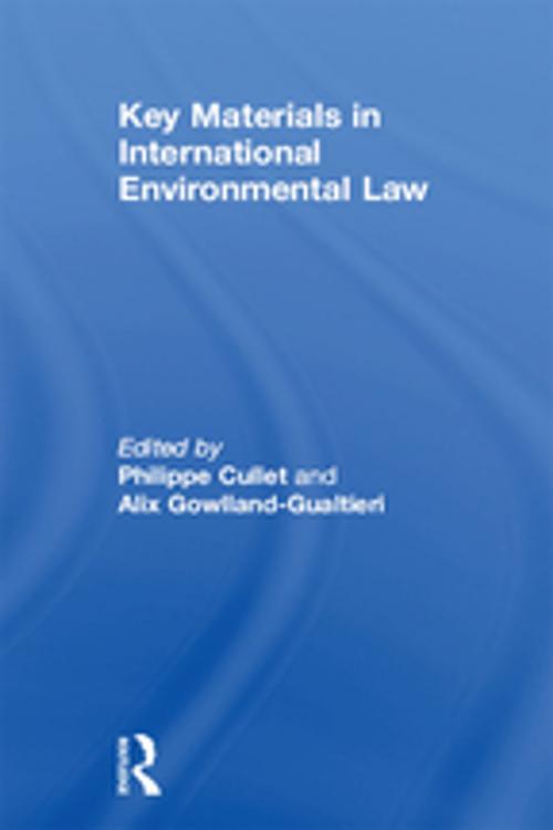 Cover of the book Key Materials in International Environmental Law by Alix Gowlland-Gualtieri, Taylor and Francis