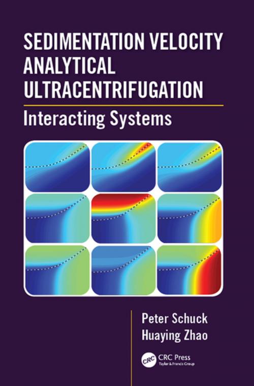 Cover of the book Sedimentation Velocity Analytical Ultracentrifugation by Peter Schuck, Huaying Zhao, CRC Press
