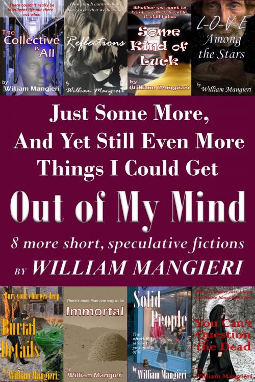 Cover of the book Just Some More, And Yet Still Even More Things I Could Get Out of My Mind by William Mangieri, William Mangieri