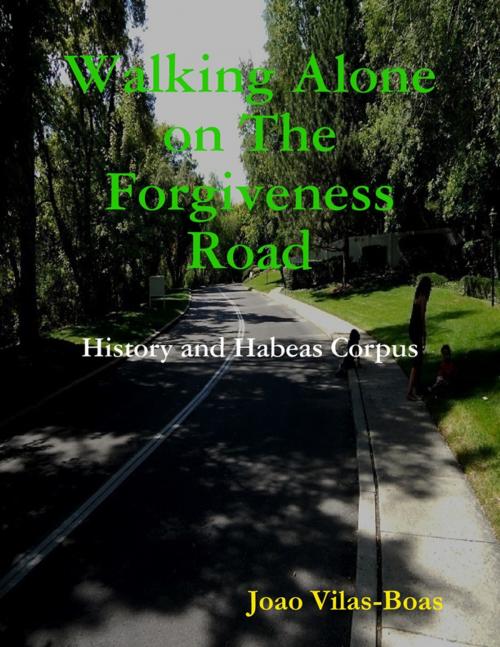 Cover of the book Walking Alone On the Forgiveness Road by Joao Vilas-Boas, Lulu.com