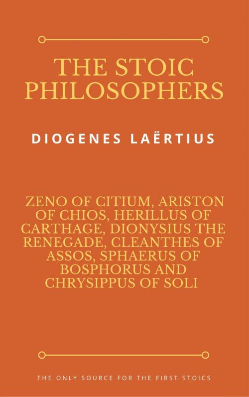 Cover of the book The Stoic Philosophers by Diogenes Laërtius, Klondike Classics