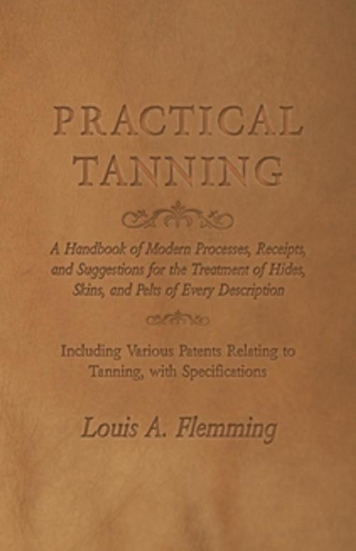 Cover of the book Practical Tanning by Louis A. Flemming, Read Books Ltd.