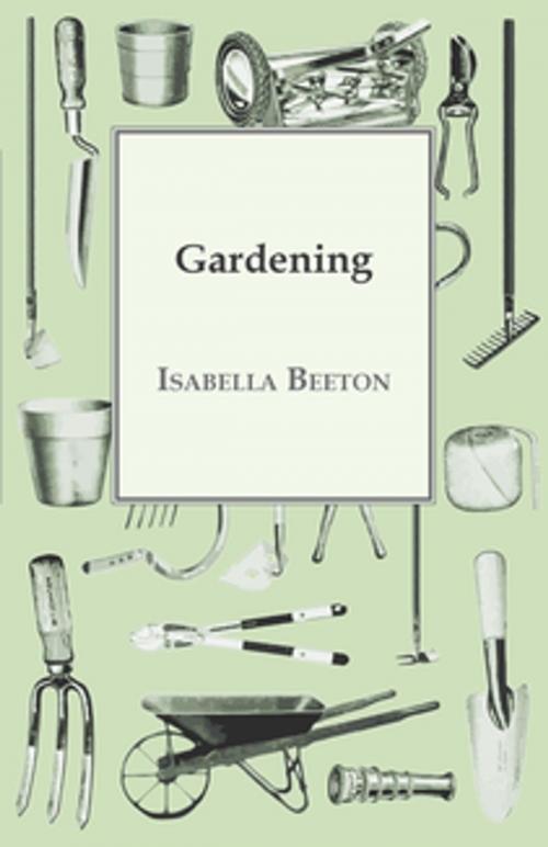 Cover of the book Gardening by Isabella Beeton, Read Books Ltd.