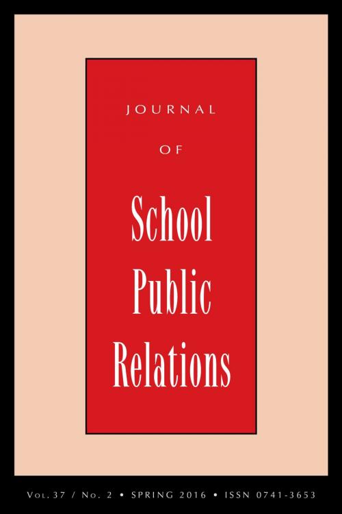 Cover of the book Jspr Vol 37-N2 by Journal of School Public Relations, Rowman & Littlefield Publishers