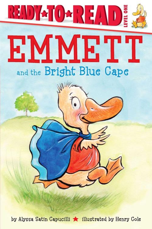 Cover of the book Emmett and the Bright Blue Cape by Alyssa Satin Capucilli, Simon Spotlight