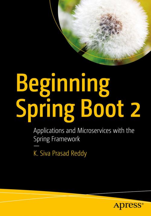 Cover of the book Beginning Spring Boot 2 by K. Siva Prasad Reddy, Apress