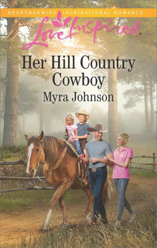 Cover of the book Her Hill Country Cowboy by Myra Johnson, Harlequin