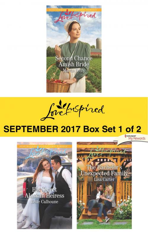 Cover of the book Harlequin Love Inspired September 2017 - Box Set 1 of 2 by Marta Perry, Belle Calhoune, Lisa Carter, Harlequin