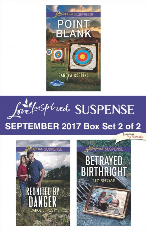 Cover of the book Harlequin Love Inspired Suspense September 2017 - Box Set 2 of 2 by Sandra Robbins, Carol J. Post, Liz Shoaf, Harlequin